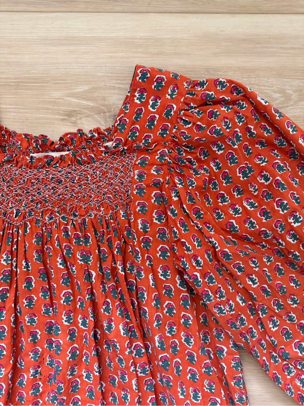 Doen Estee Dress In Calico Blooms - Picture 7 of 14